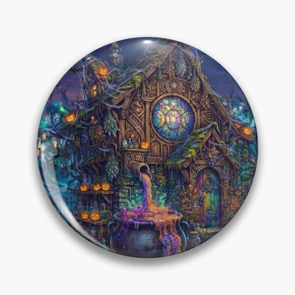 Item preview, Witches window cauldron designed and sold by KingsArtworx 2.