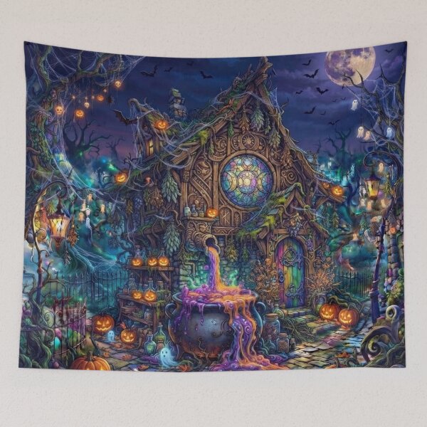 Item preview, Witches window cauldron designed and sold by KingsArtworx 2.