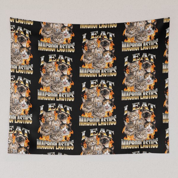 Item preview, Halloween Cats I Eat Macroplastics Apparel designed and sold by d247.