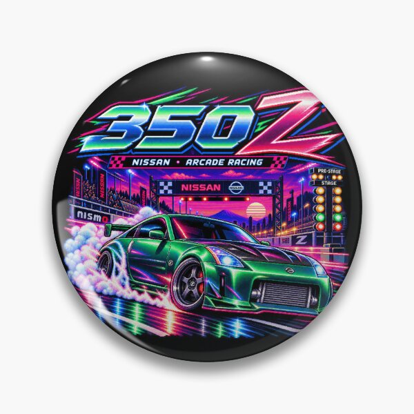 Artikelvorschau, Mitternachts-350Z-Drag-Run entworfen und verkauft von Quoteez.