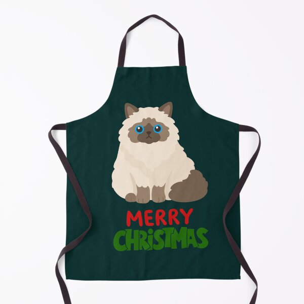 Item preview, Cute Ragdoll Cat Merry Christmas Holiday Art designed and sold by stormk10.