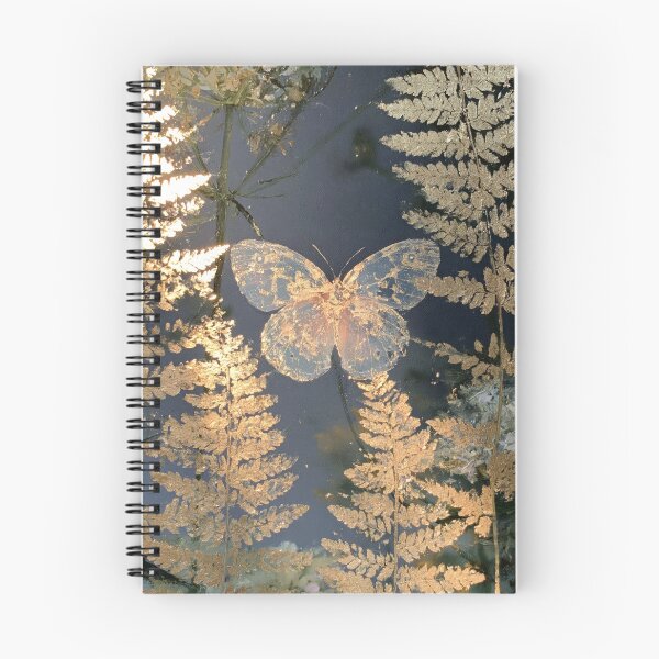 Item preview, Fern Silhouette Gold Gothic Forest  designed and sold by scicilysimonee.