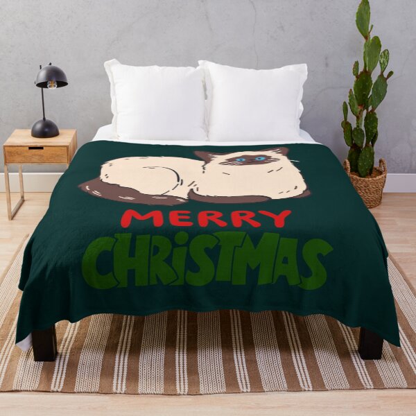 Item preview, Cute Ragdoll Cat Merry Christmas Holiday Art designed and sold by stormk10.