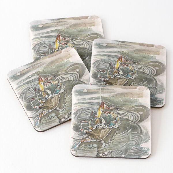 Item preview, Crab Gone Fishing designed and sold by Acadianpurls.