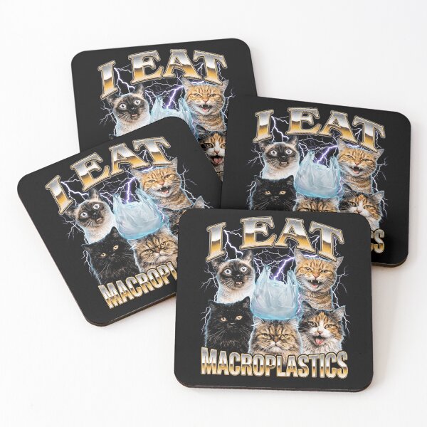 Item preview, I Eat Macroplastics Cats Halloween Funny designed and sold by d247.