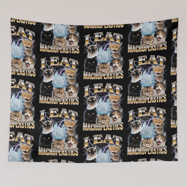 Item preview, I Eat Macroplastics Cats Halloween Funny designed and sold by d247.