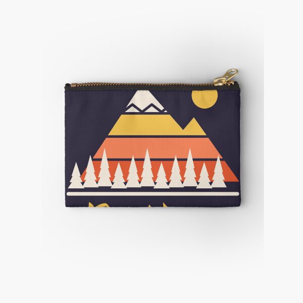 Item preview, Slow Hikes, Big Views - Retro Mountain Sunset designed and sold by Good Little Days.