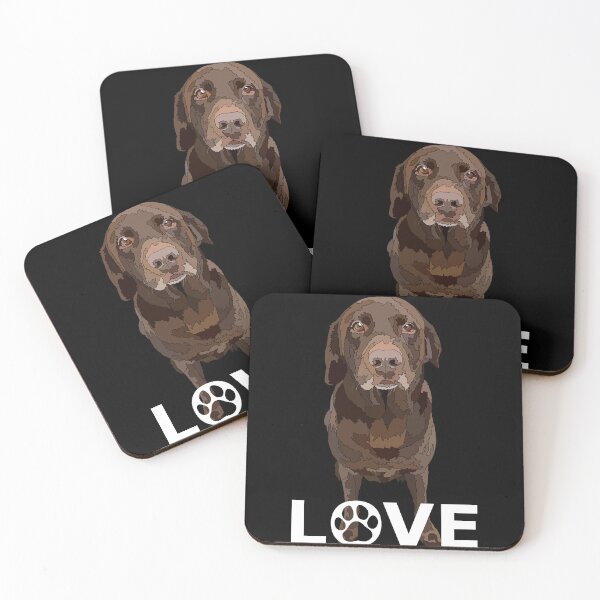 Item preview, Cute Chcoclate Labrador Lover Puppy designed and sold by Just-Arts-4U.