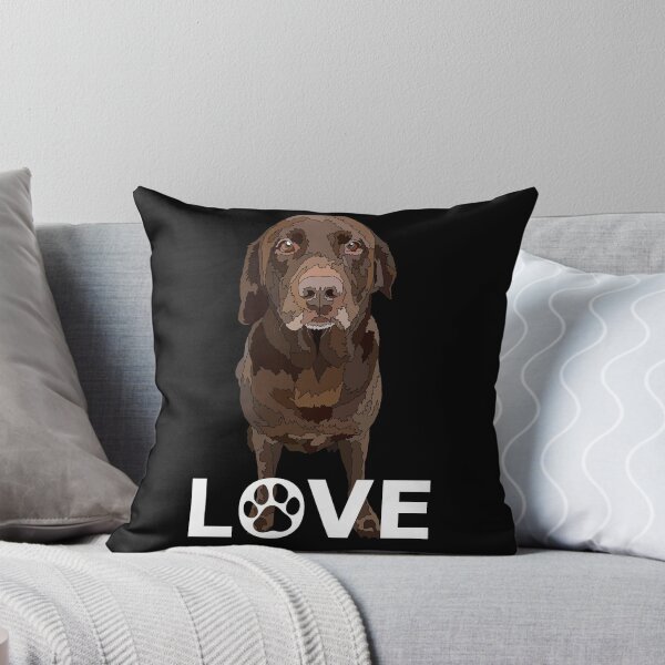 Item preview, Cute Chcoclate Labrador Lover Puppy designed and sold by Just-Arts-4U.