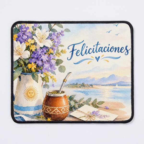 Item preview, Congratulations in Watercolor designed and sold by Esencia Argentina.
