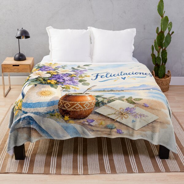 Item preview, Congratulations in Watercolor designed and sold by Esencia Argentina.