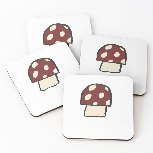 Item preview, Noire Power-up Mushroom designed and sold by Maebyverse Creative.