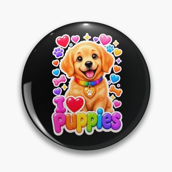 Item preview, Rainbow Collar Puppy Love designed and sold by ExploreAura Studio.