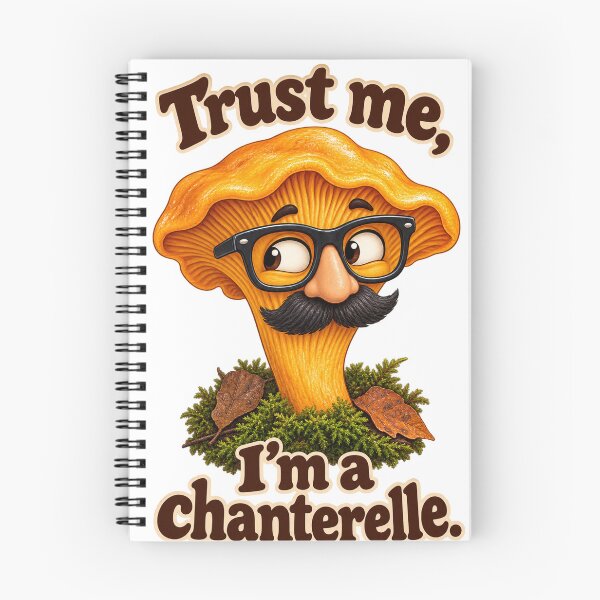 Item preview, Trust Me, I'm a Chanterelle - Funny Mushroom Foraging designed and sold by ManxCatAndy.