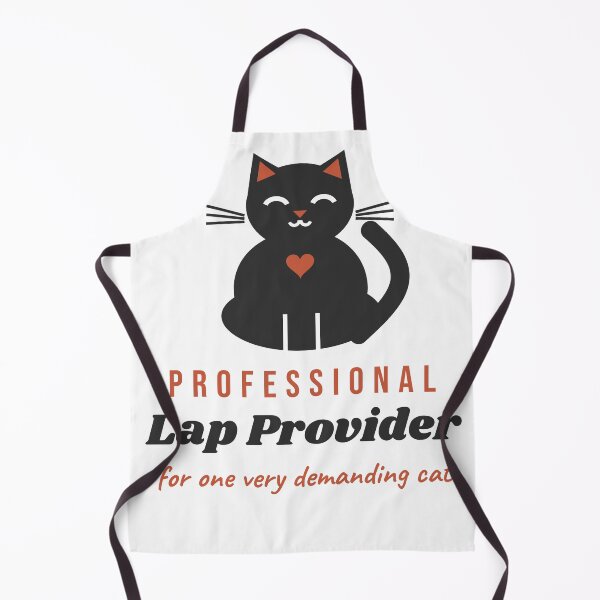 Item preview, Professional Lap Provider - Funny Cat Lover designed and sold by Good Little Days.