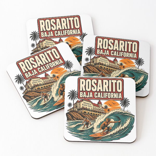 Item preview, Rosarito Baja California Vintage Travel Tourism designed and sold by TravelersGems.