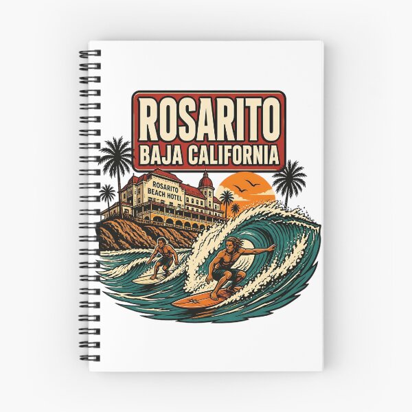 Item preview, Rosarito Baja California Vintage Travel Tourism designed and sold by TravelersGems.