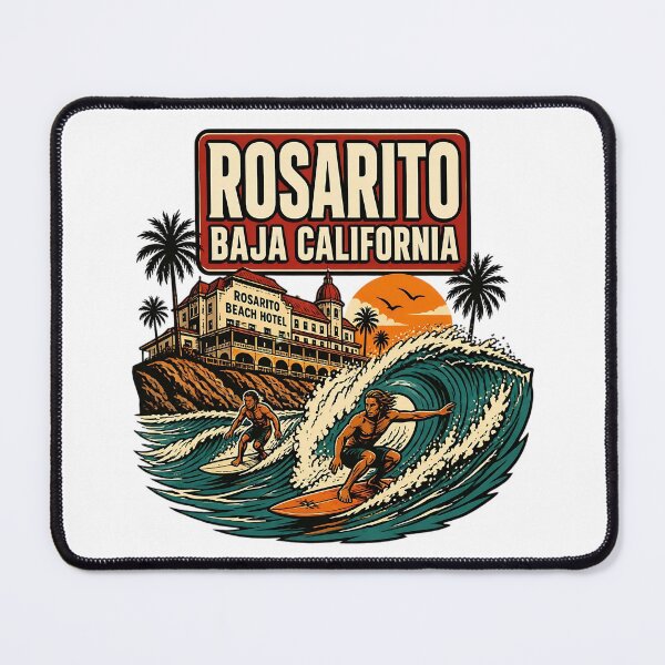 Item preview, Rosarito Baja California Vintage Travel Tourism designed and sold by TravelersGems.