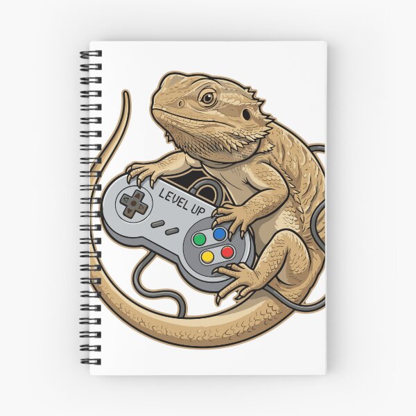 Item preview, Level Up Bearded Dragon Gamer Reptile Owner designed and sold by SofiBlair.