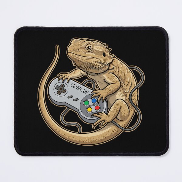 Item preview, Level Up Bearded Dragon Gamer Reptile Owner designed and sold by SofiBlair.
