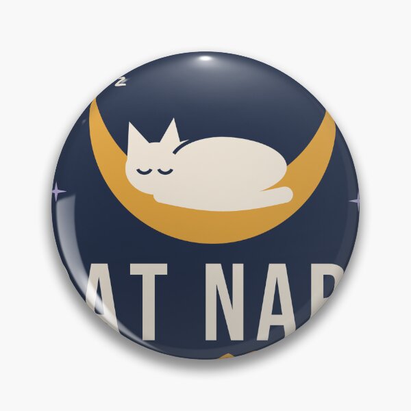Item preview, Cat Naps Are Self Care - Sleepy Moon Cat designed and sold by Good Little Days.