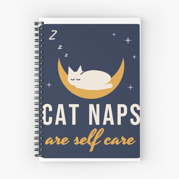 Item preview, Cat Naps Are Self Care - Sleepy Moon Cat designed and sold by Good Little Days.