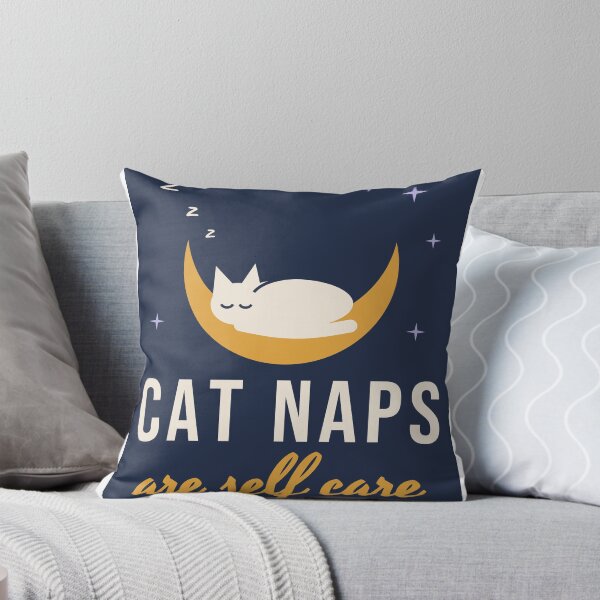 Item preview, Cat Naps Are Self Care - Sleepy Moon Cat designed and sold by Good Little Days.