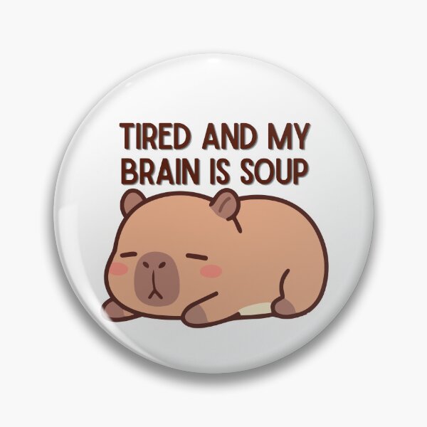 Item preview, tired and brain is soup designed and sold by  StudioAlunsina.