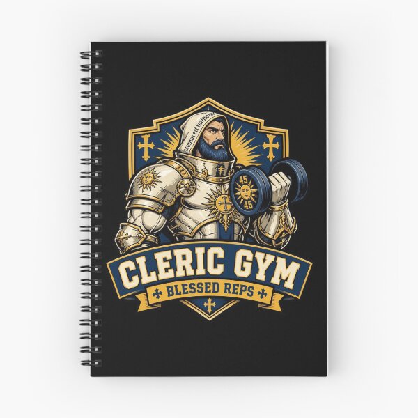 Item preview, Cleric Gym Blessed Reps Vintage Tabletop Workout  designed and sold by Dice_Goblin_Studio.