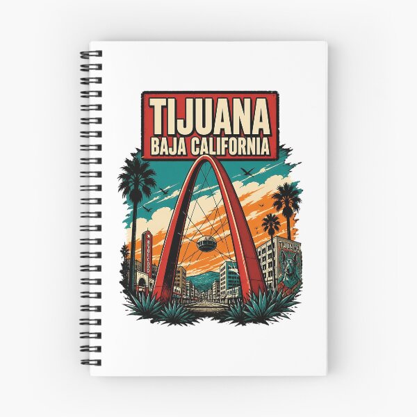 Item preview, Tijuana Baja California Vintage Travel Tourism designed and sold by TravelersGems.