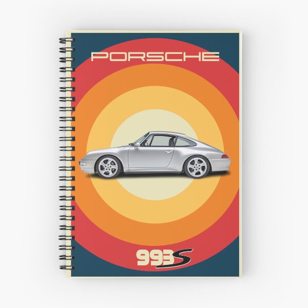 Item preview, Vintage Bauhaus Style Orange Porsche 993 designed and sold by OUTLAWND.