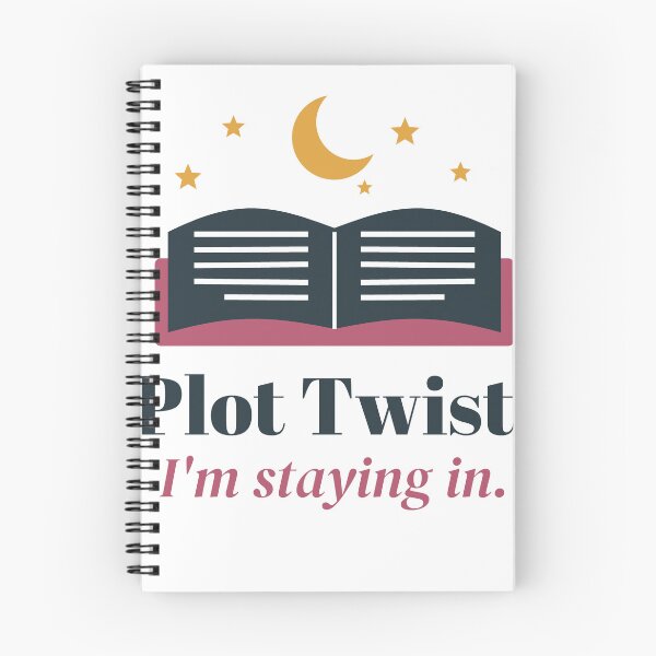 Item preview, Plot Twist: I'm Staying In - Book Lover designed and sold by Good Little Days.