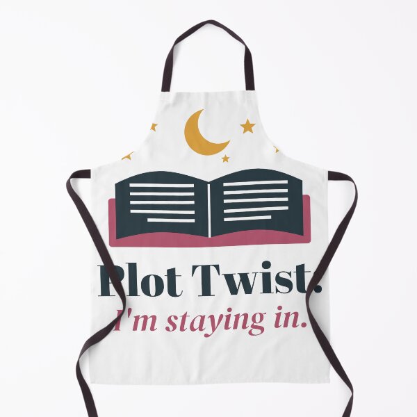Item preview, Plot Twist: I'm Staying In - Book Lover designed and sold by Good Little Days.