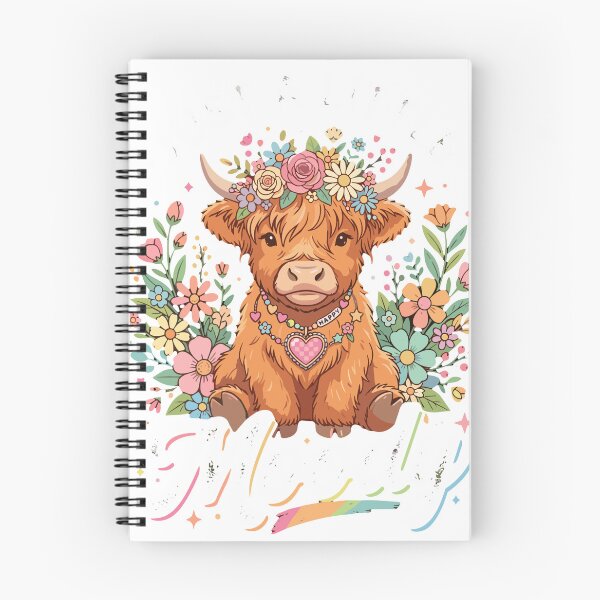 Item preview, Just A Little Moody Highland Cow Lover Fluffy Cow designed and sold by SofiBlair.