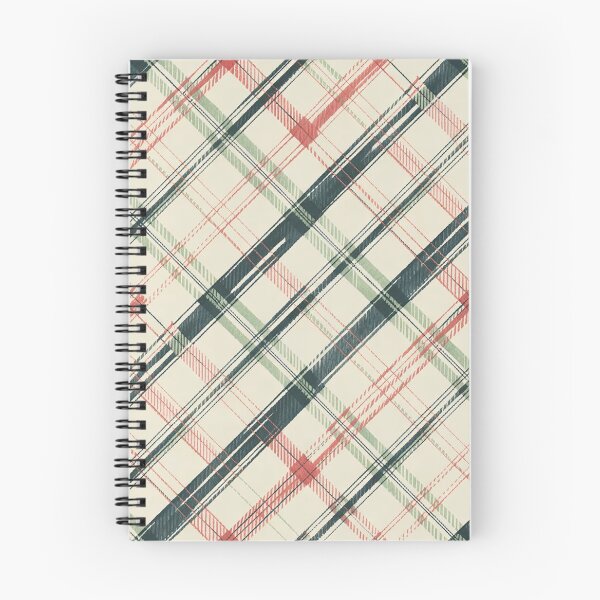 Item preview, Christmas Plaid Tartan Red Green Navy Diagonal Pattern designed and sold by Mindful Wall Art Studio.