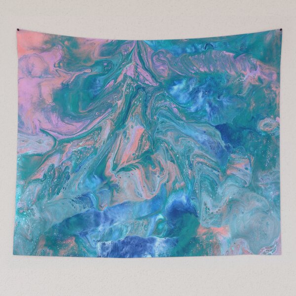 Item preview, Baby Boy and Girl Soft Blue and Pink Abstract designed and sold by Doug Siegel.