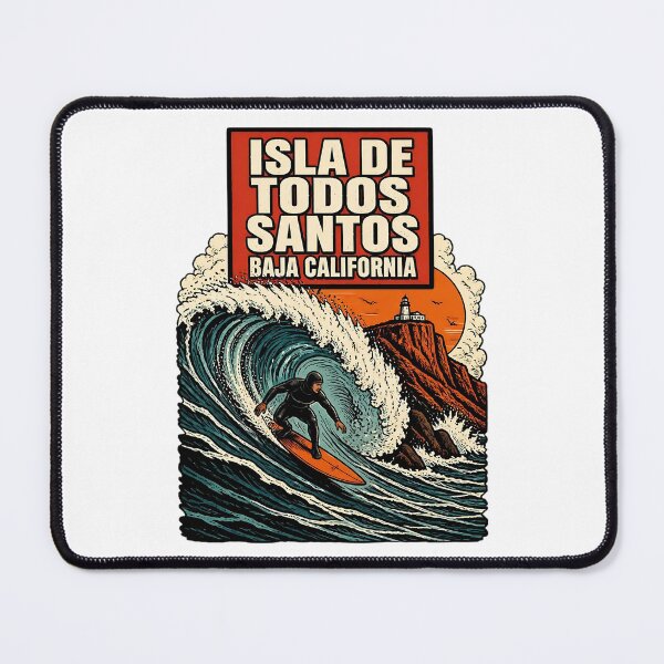 Item preview, Isla De Todos Santos Baja California Vintage Travel designed and sold by TravelersGems.