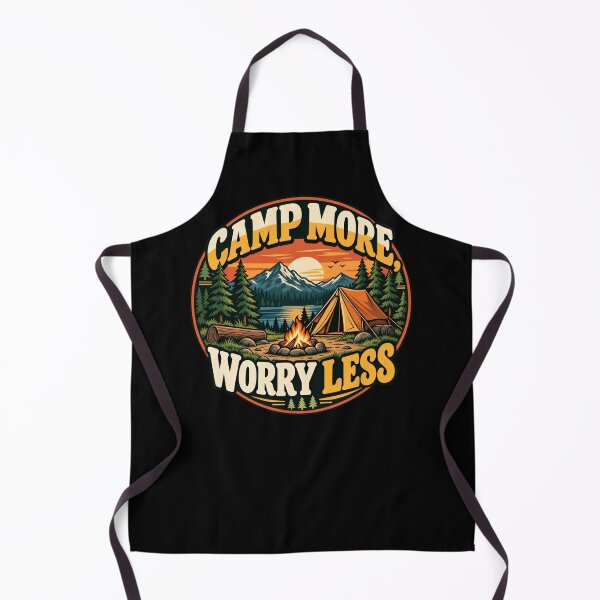Item preview, Retro wilderness camping badge designed and sold by Imprearte.