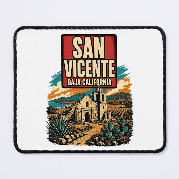 Item preview, San Vicente Baja California Vintage Travel Tourism designed and sold by TravelersGems.