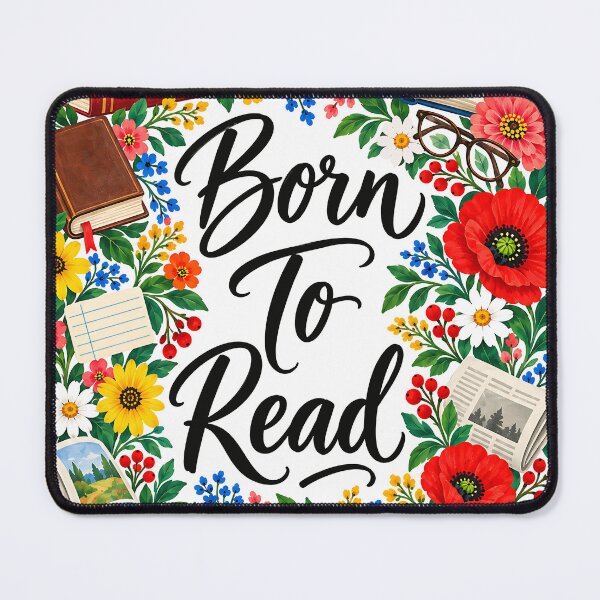 Item preview, Born To Read designed and sold by Rockett Graphics.