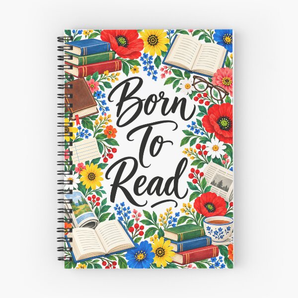 Item preview, Born To Read designed and sold by Rockett Graphics.