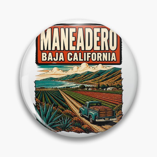 Item preview, Maneadero Baja California Vintage Travel Tourism designed and sold by TravelersGems.