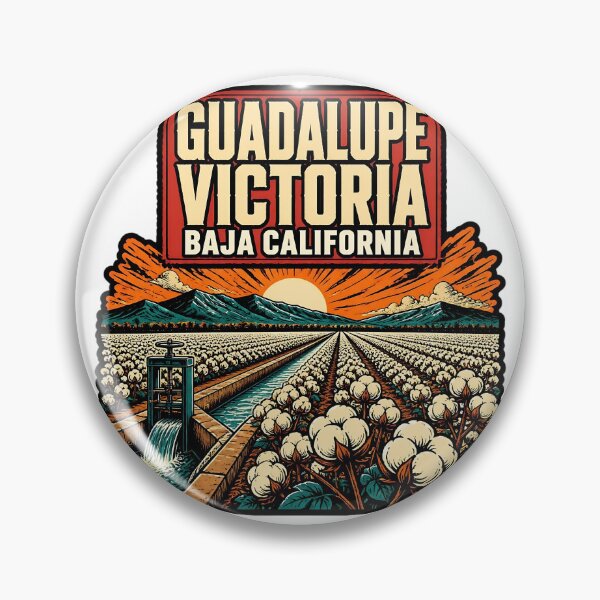 Item preview, Guadalupe Victoria Baja California Vintage Travel designed and sold by TravelersGems.
