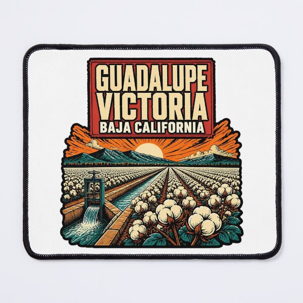 Item preview, Guadalupe Victoria Baja California Vintage Travel designed and sold by TravelersGems.