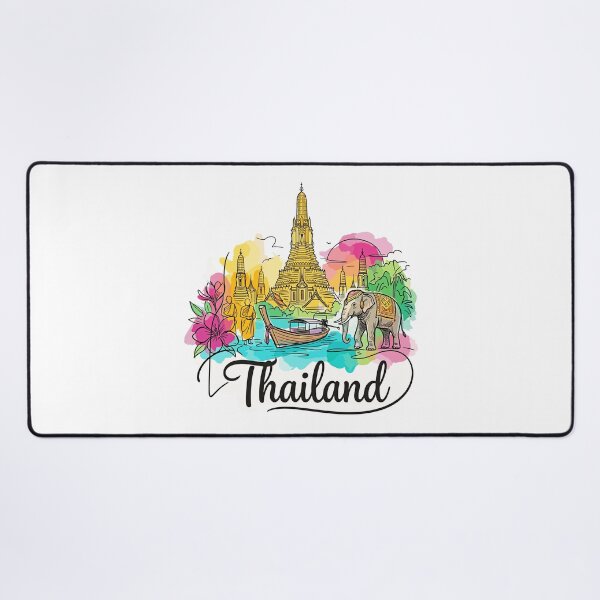 Item preview, Thailand: Temples, Elephant & Travel designed and sold by EdwinkOne.
