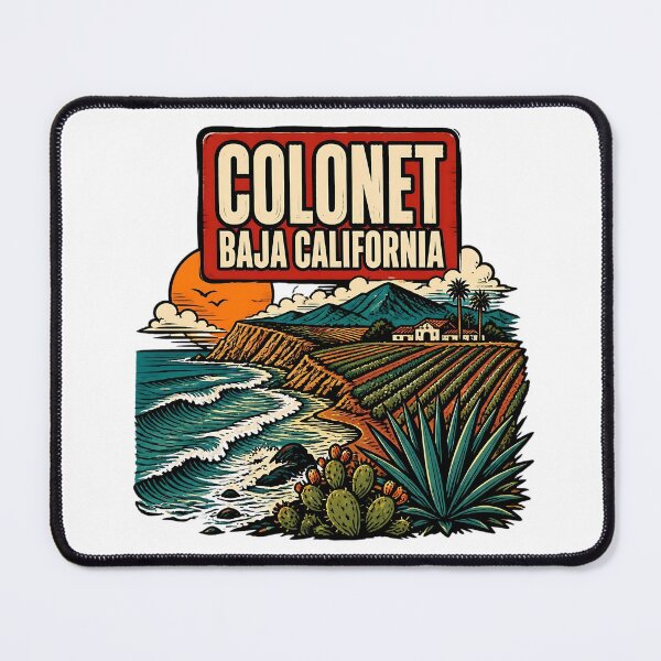 Item preview, Colonet Baja California Vintage Travel Tourism designed and sold by TravelersGems.