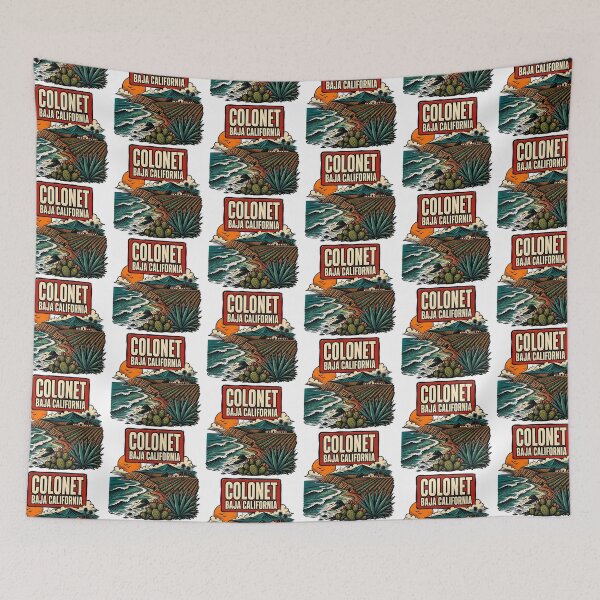 Item preview, Colonet Baja California Vintage Travel Tourism designed and sold by TravelersGems.