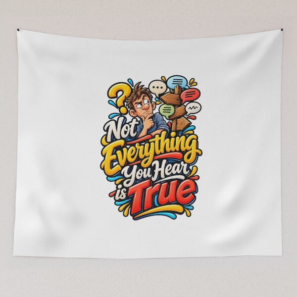 Item preview, not everything you hear is true designed and sold by Abohili.