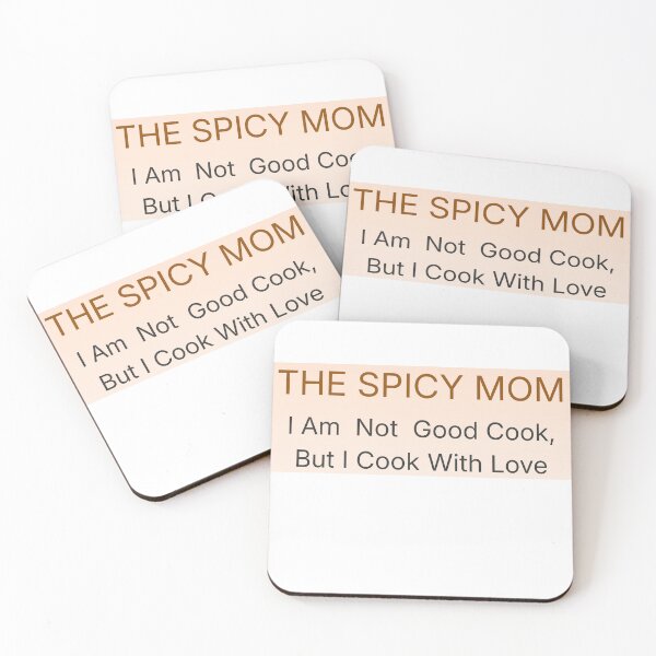 Item preview, Retro 70s The Spicy Mom Vintage Emblem Tee | I Am Not A Good Cook, But I Cook With Love designed and sold by Prishea.