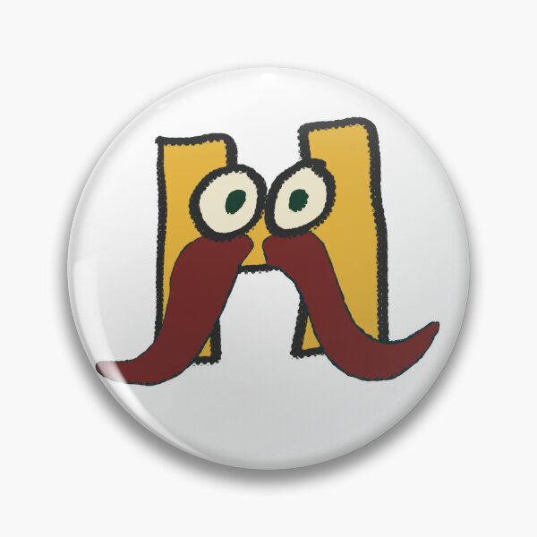 Item preview, Monstruo "H" designed and sold by Maebyverse Creative.